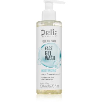 Delia Cosmetics Clean Skin gel hidratant de curatare faciale - imagine 2